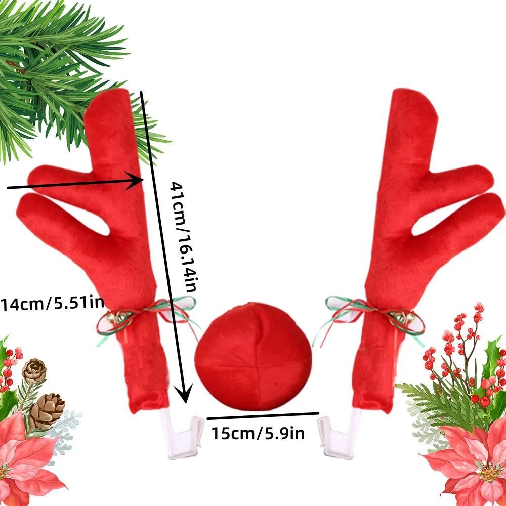 Rudolph car kit pieces